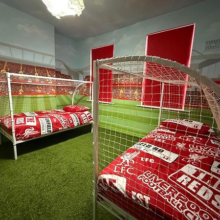 Anfield Abode - Entire Lfc Themed House Villa Liverpool Eksteriør bilde