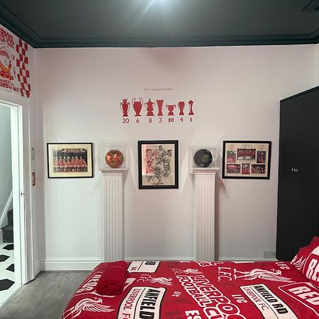 Anfield Abode - Entire Lfc Themed House Villa Liverpool Eksteriør bilde