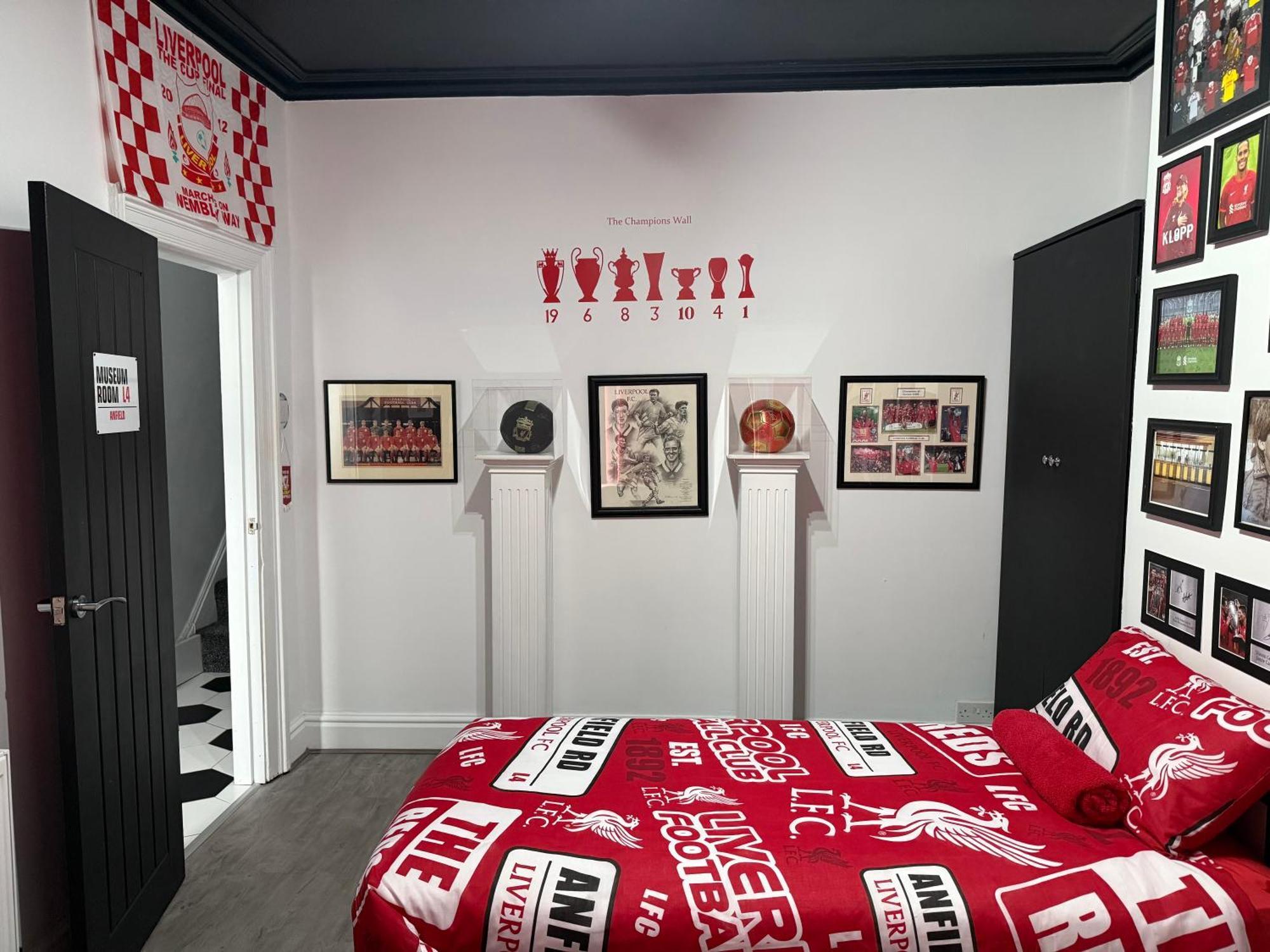 Anfield Abode - Entire Lfc Themed House Villa Liverpool Eksteriør bilde