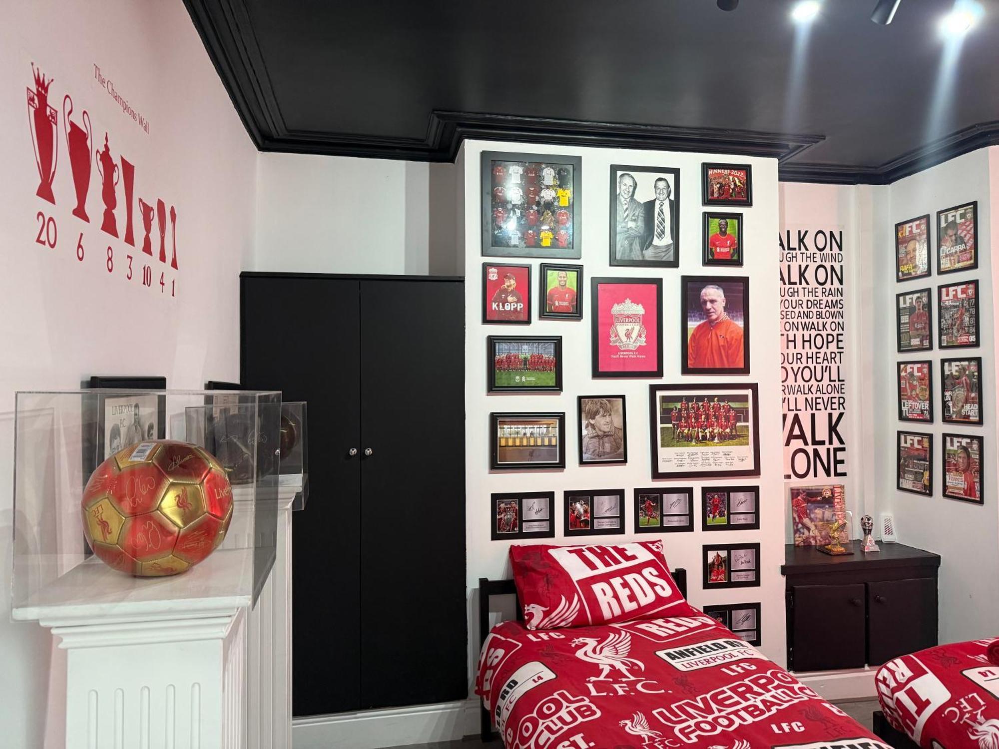 Anfield Abode - Entire Lfc Themed House Villa Liverpool Eksteriør bilde